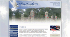 Desktop Screenshot of amsterdammemorialny.com